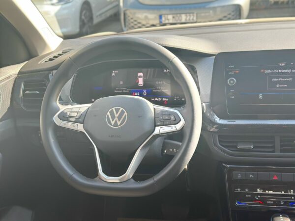 2024 VW TCROSS 1.0 TSI 116PS LİFE OTM BOYASIZ